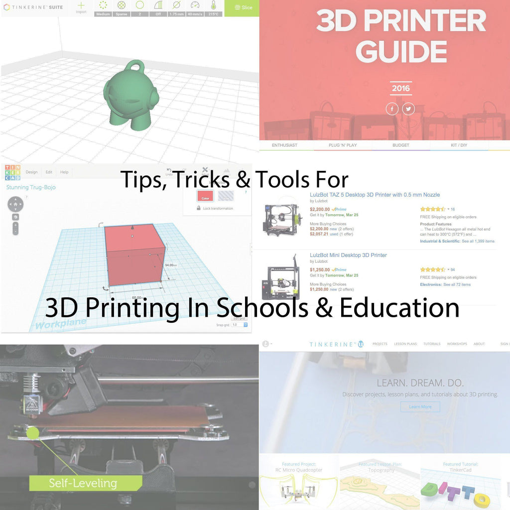 3D Printing For Schools And Education - 3D Printing In The Classroom