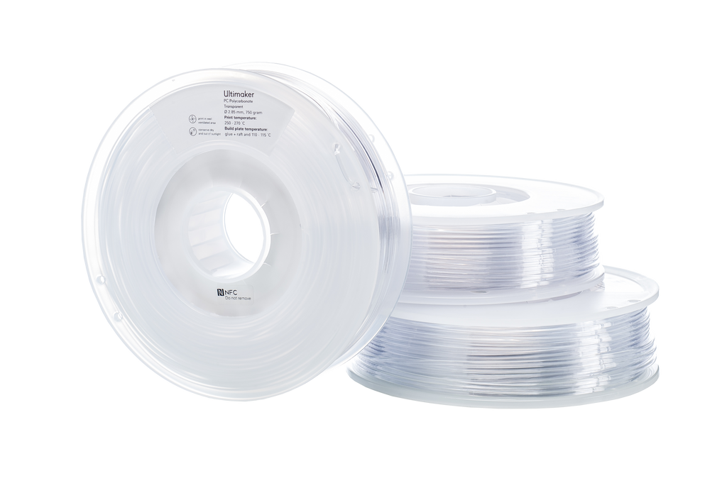 Ultimaker Polycarbonate Filament - 2.85mm (0.75kg) - Print Your Mind 3D