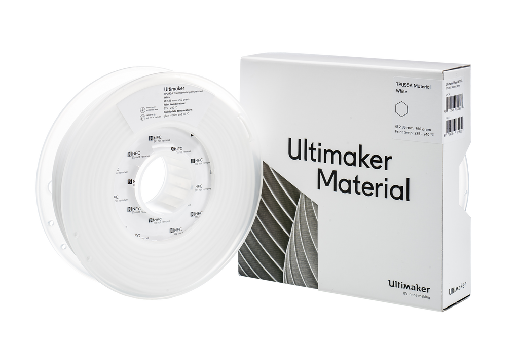 Ultimaker Flexible Filament (TPU 95A) - 2.85mm (0.75kg) - Print Your Mind 3D
