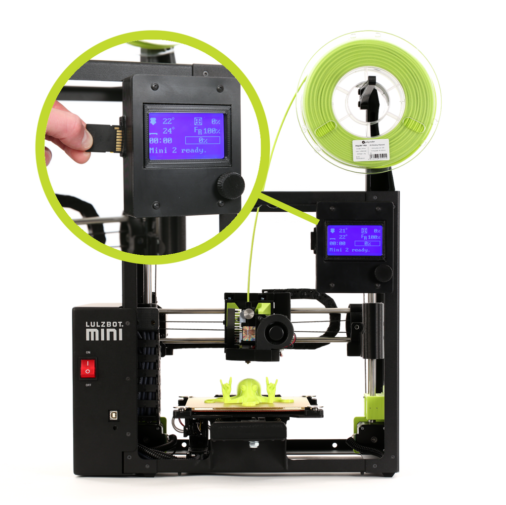Lulzbot Mini 2 3D Printer - Print Your Mind 3D